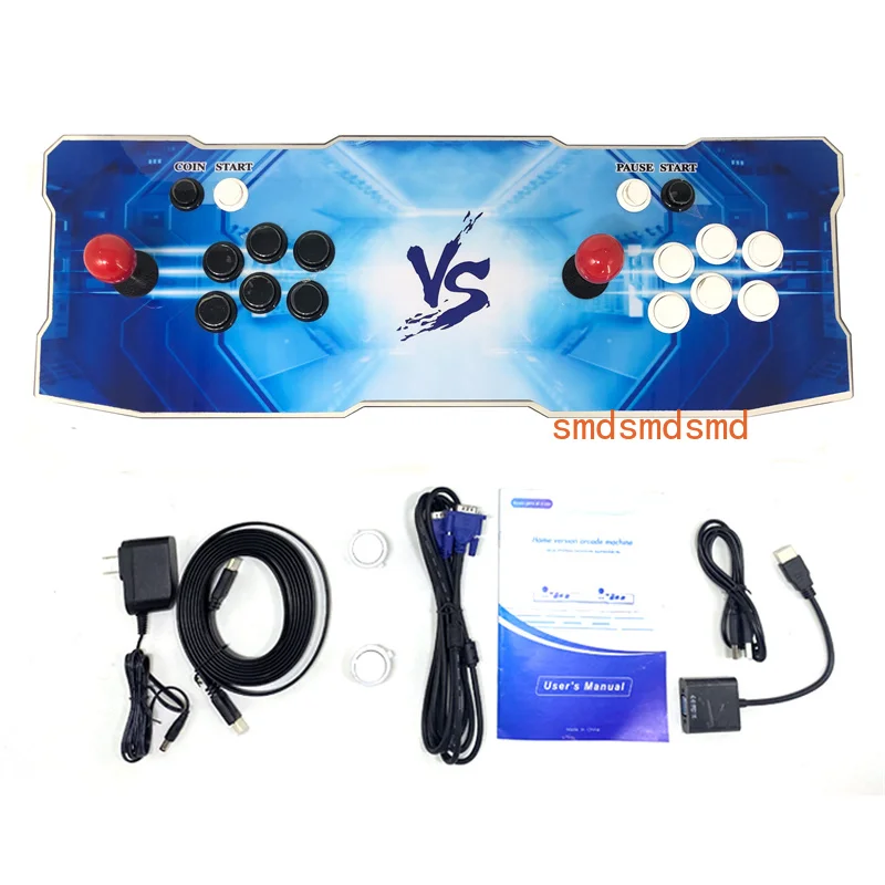 

3D Retro Game Console Built-in 7000 Games Arcade Video Game Machine 8-button Dual Player Gamer Console with Joystic