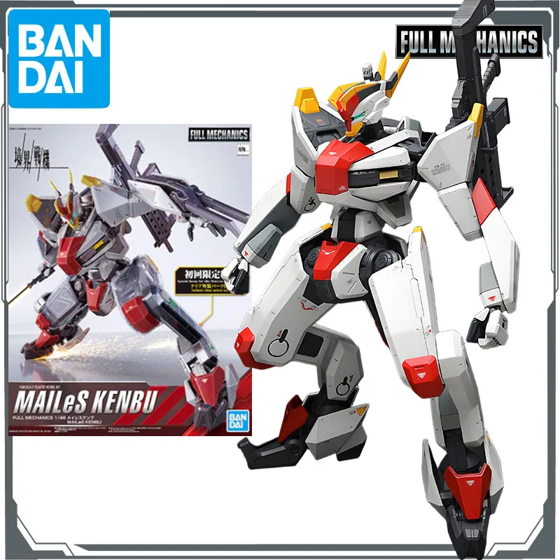

Bandai Original MODEL KIT GUNDAM FULL MECHANICS FULL MECHANICS 1/100 Anime Action Figure Assembly Model Toys Model Gift for Boys
