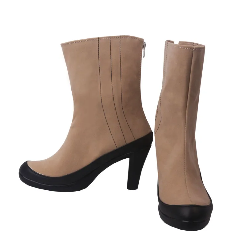 أنيمي الأسرة تأثيري يور مزور يور براير تأثيري أحذية أحذية النساء مثير طويل سترة حمراء اكسسوارات الأحذية