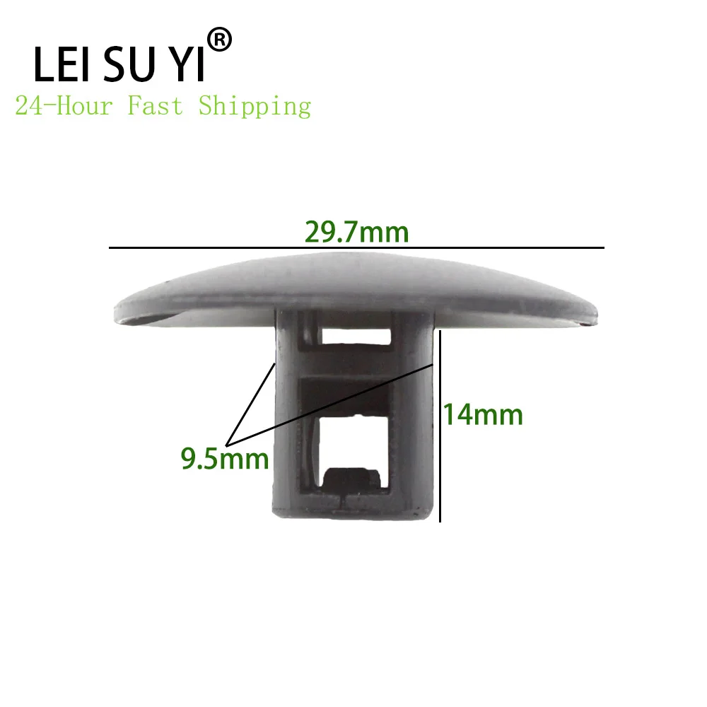 

20Pcs Suitable for Peugeot Citroen C5 C2 Renault Car Striped Carpet Floor Mat Fixing Cover Plastic Clip Fastener