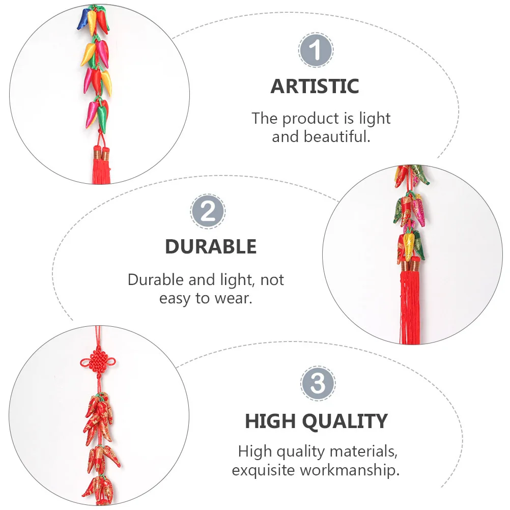 

Chinese Knot Spring Festival Pendant Stage Wedding Celebration Hanging Decor Lightweight Environmental Friendly Home