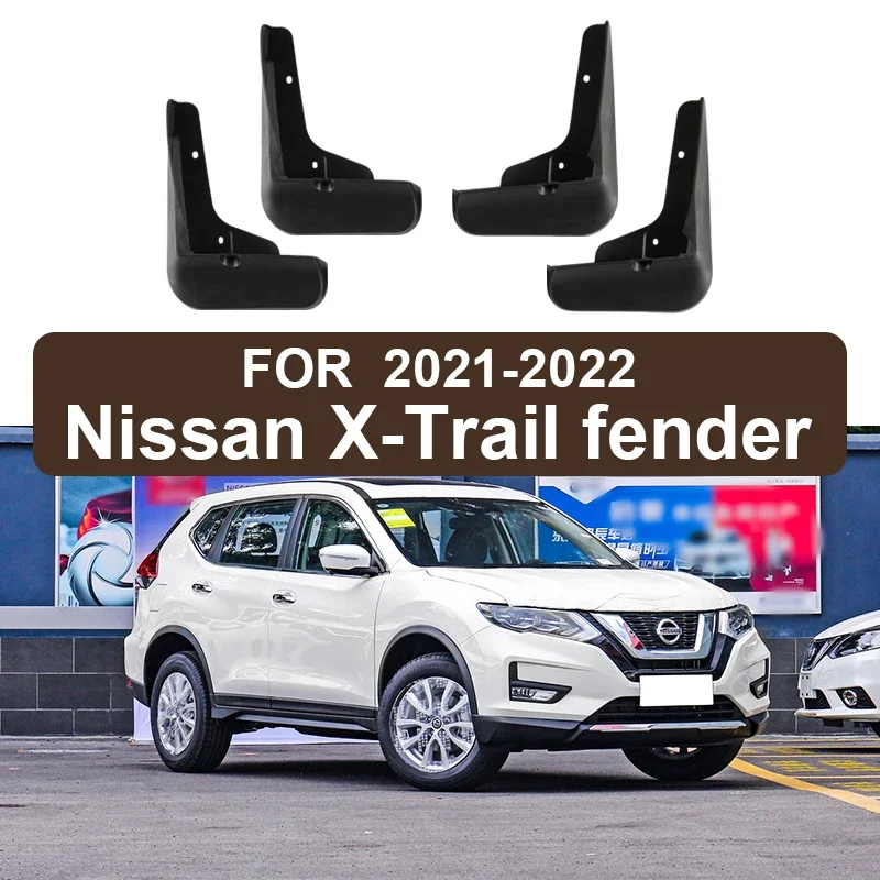 

For 2011-23 Nissan X-Trail Qashgai Fender Mudguard Mud Flaps Guard Splash Front Rear Flap Mudguards Car Accessories