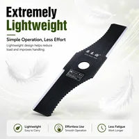 1Pc S-Shaped Toothed Weeding Blade, Brush Cutter Trimmer Head, Durable Lightweight Garden Lawn Grass Cutting Accessory 3