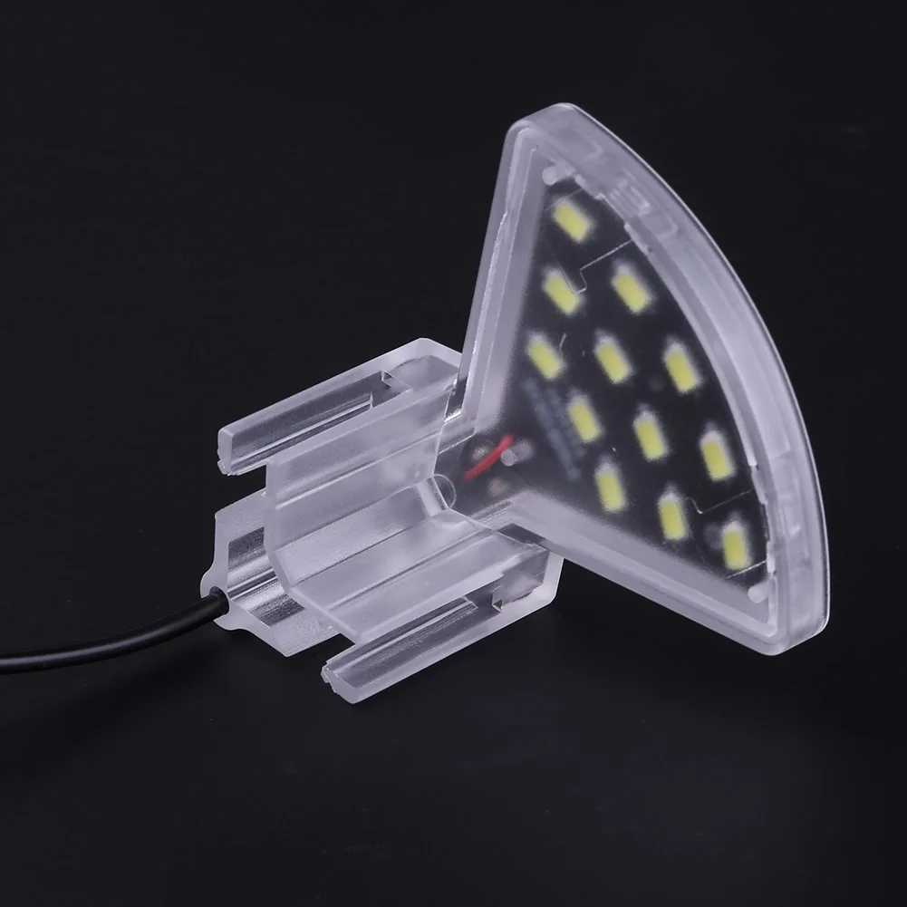 LED Growing Lamp Decor Mini Waterproof Water Plant Lighting Bulb 5W with Clip Energy-Efficient EU Plug for Aquarium Accessories