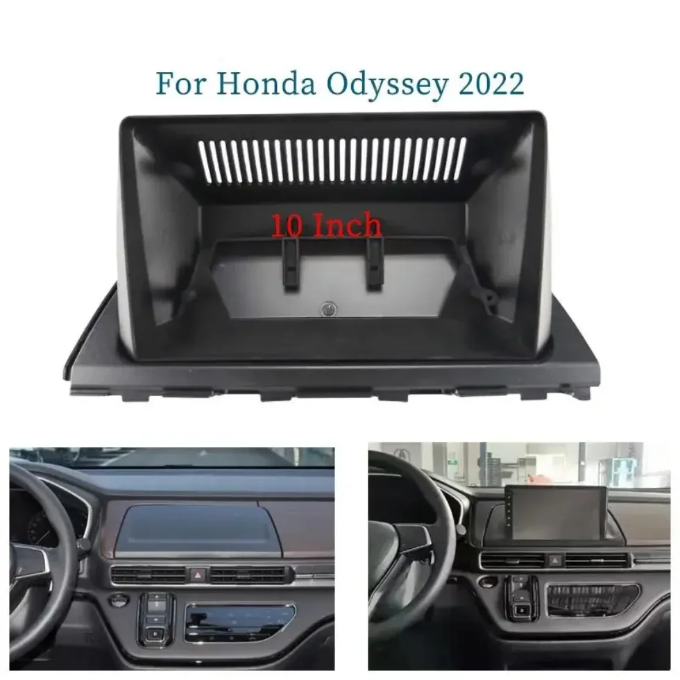 10 Inch Adapter Canbus Box Decoder Car Radio DVD Player Fascias Frame For Honda Odyssey 2022 Android Dash Fitting Panel Kit