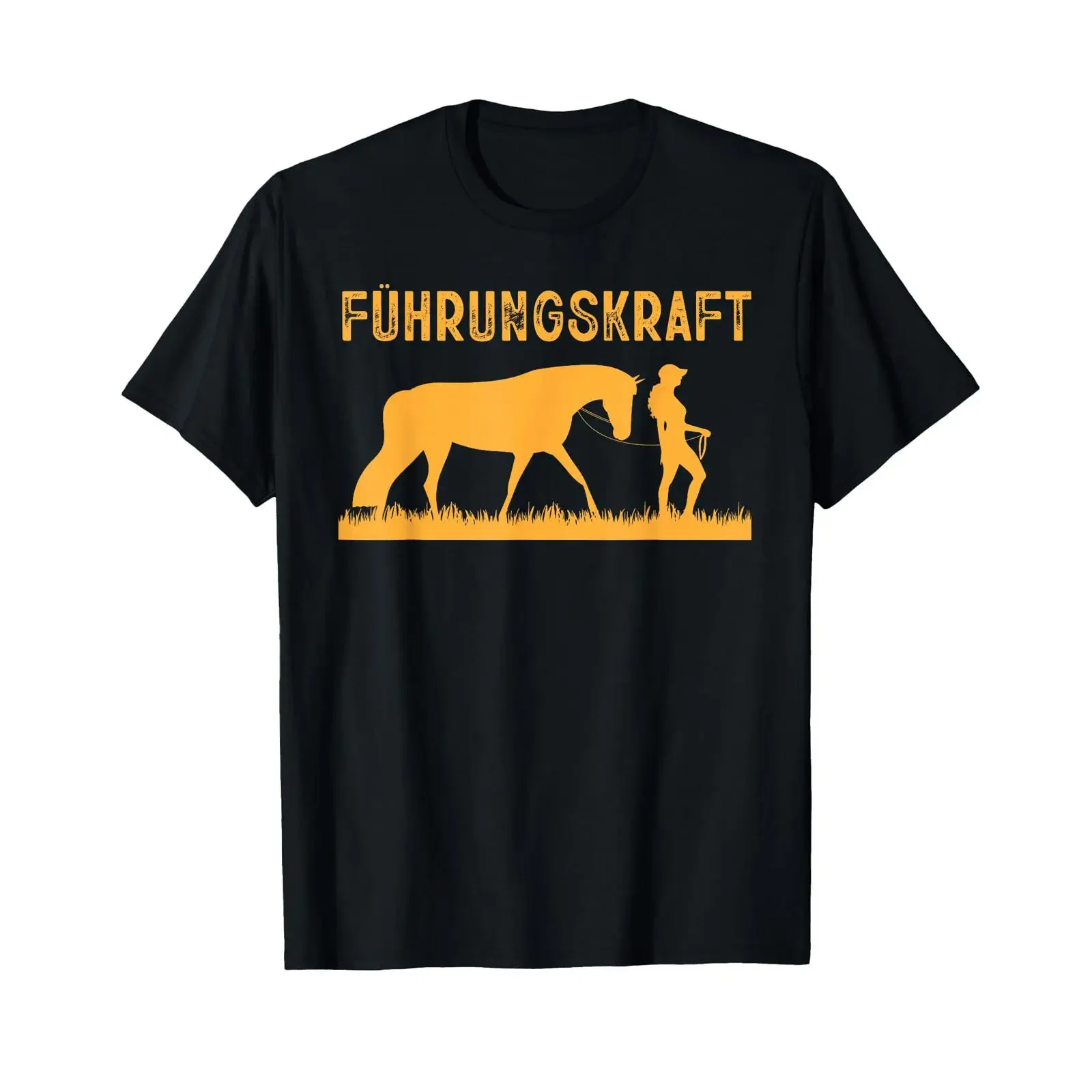Leadership Riding Horse Animal Owner Women's T Shirt black vintage Washed Unisex Top For Everyday Wear Comfortable Versatile