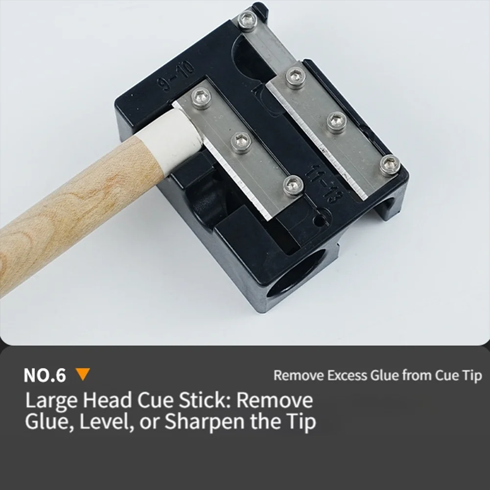 

Формирующий инструмент Формирователь кия для бильярда Легкий аксессуар Полировка и очистка Универсальное использование Компактный дизайн для любителей бильярда