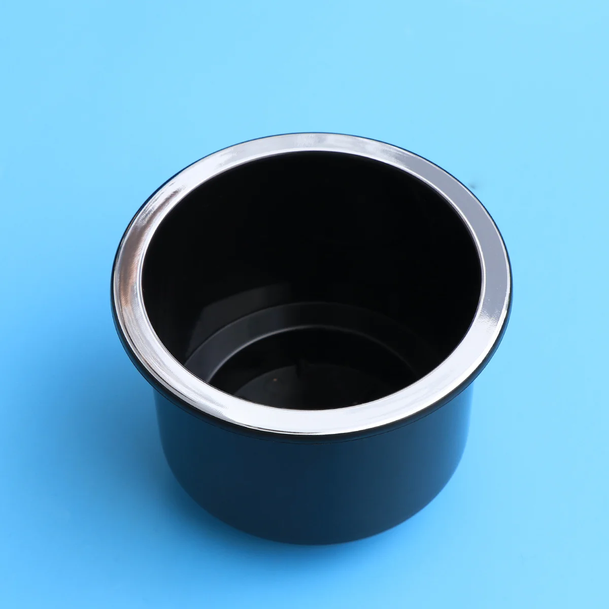 

Black Hard Plastic Cup 10.8X7.2X8.2Cm Self Draining Recessed Drink For Car Truck Boat Table Dashboard Cup Holder For Boats