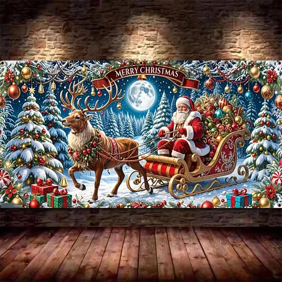 

Santa Claus and Snowman Picture DIY Diamond Painting Cross Stitch Full Drill Diamond Mosaic Christmas Gift Home Decor