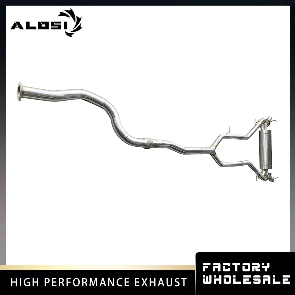 Intelligent Valve cat Back Exhaust For Cadillac CT5 2.0T 2019-2023 High Performance Exhaust Modification Perfect Installation