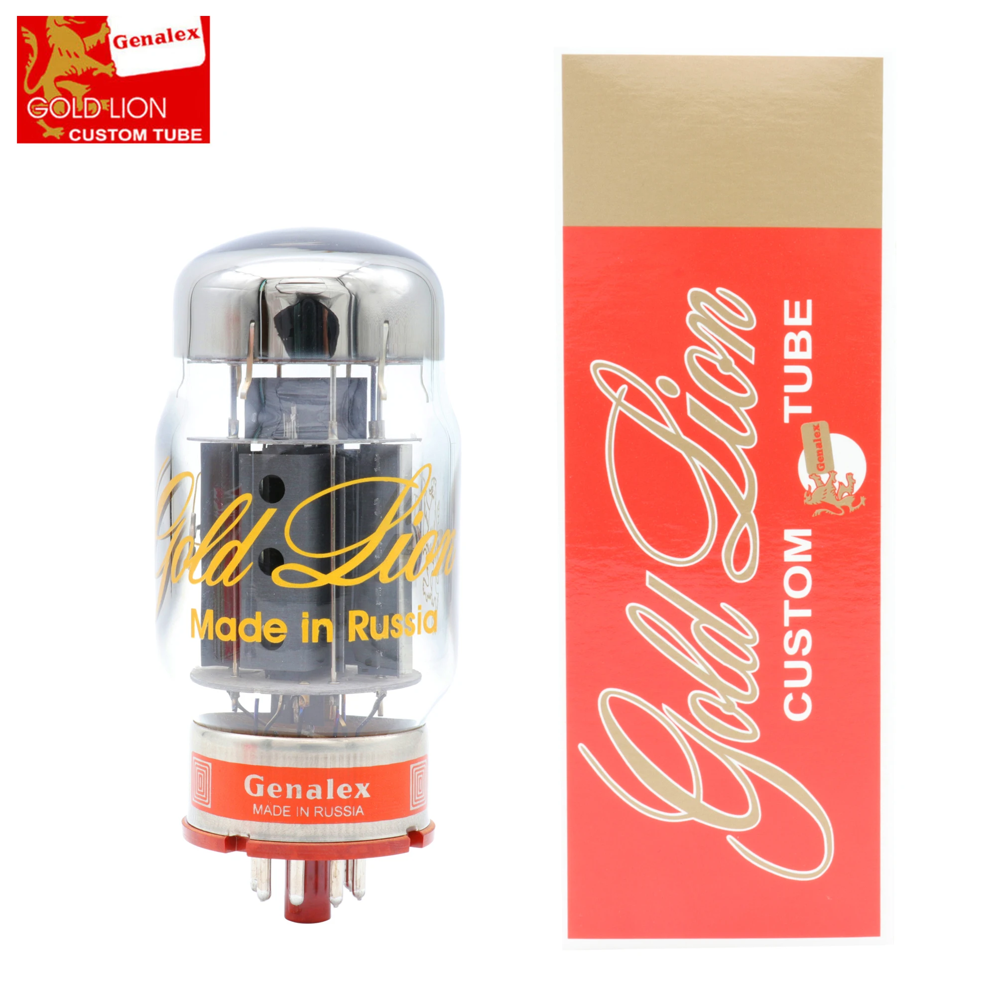 Brand New GOLD LION KT88 Vacuum Tube Replace 6550 KT120 EL34 KT66 KT77 KT100 Vintage Audio Amplifier DIY Kits Matched Tested