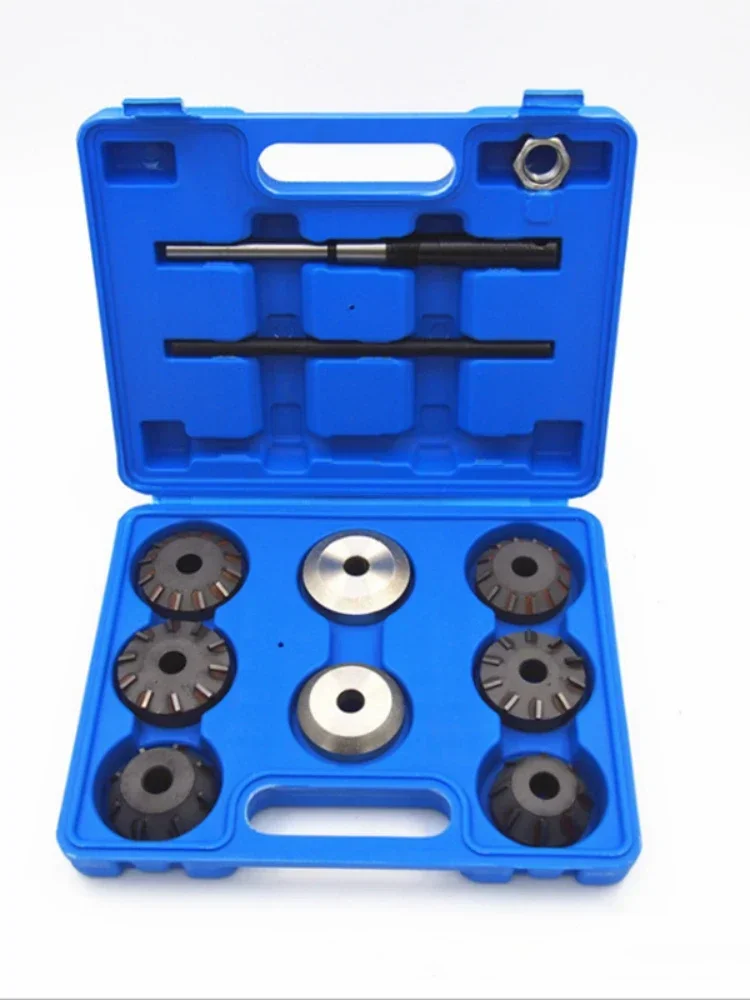 Valve seat reamer set For heavy-duty vehicle valve reamer, grinding wheel, engine repair tool, auto repair tool