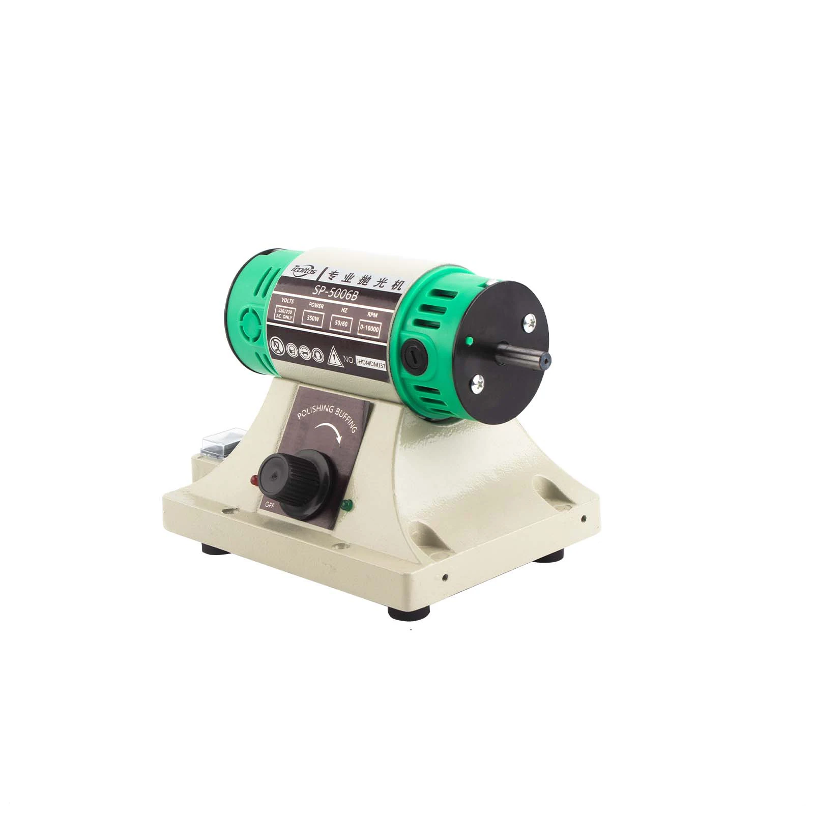 

Table Mill Small Jewelry Polishing Machine Bench Lathe Polisher for Metal Gemstone DIY Craft - Multi-Purpose Wheel Polish Tool