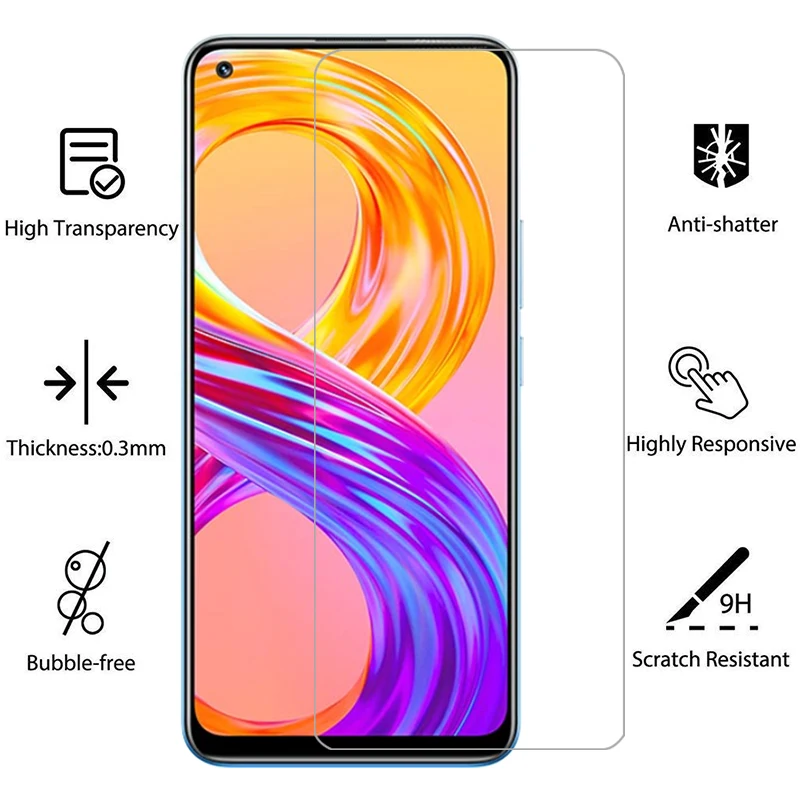 tempered glass for realme 8 pro phone case on realme8 procase 8pro realme8pro 5g back cover 360 realmi relme reame ralme real me