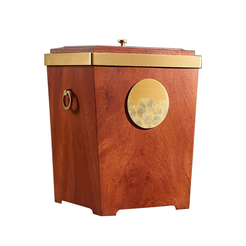 Household solid wood creative covered bedroom Chinese style living room office storage