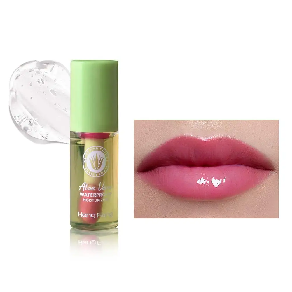 Lápiz labial transparente de 3 colores para mujer, bálsamo largo que cambia de Color y de temperatura, para el cuidado de los labios, maquillaje duradero, P6T6