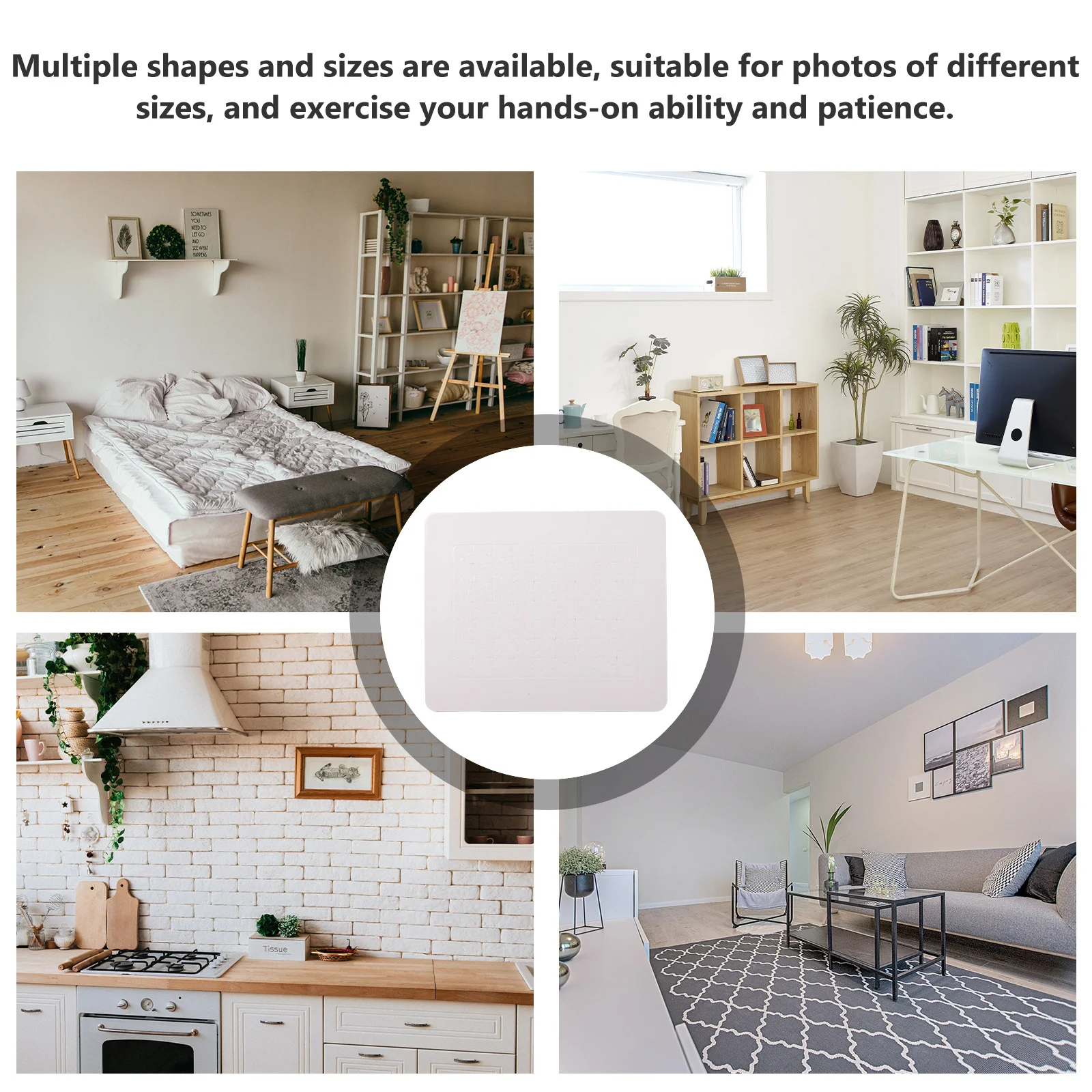 DIY لغز فارغ قطع نقل التسامي الخشبية نقل الحرارة بازل قطع الحرفية للهدايا المخصصة الترفيه العائلي