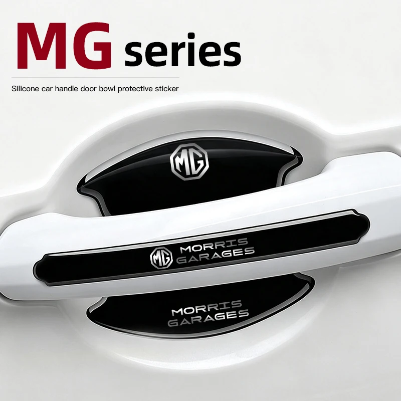 Car Door Handle Protective Anti-scratch Stickers For MG Morris Garages MG 6 3 5 7 TF ZR ZS HS GS GT Hector RX5 RX8