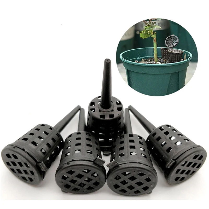 20/100Pcs Plants Fertilizer Basket for Flower Nursery Pot Osmocote Bonsai  Orchid - AliExpress 15