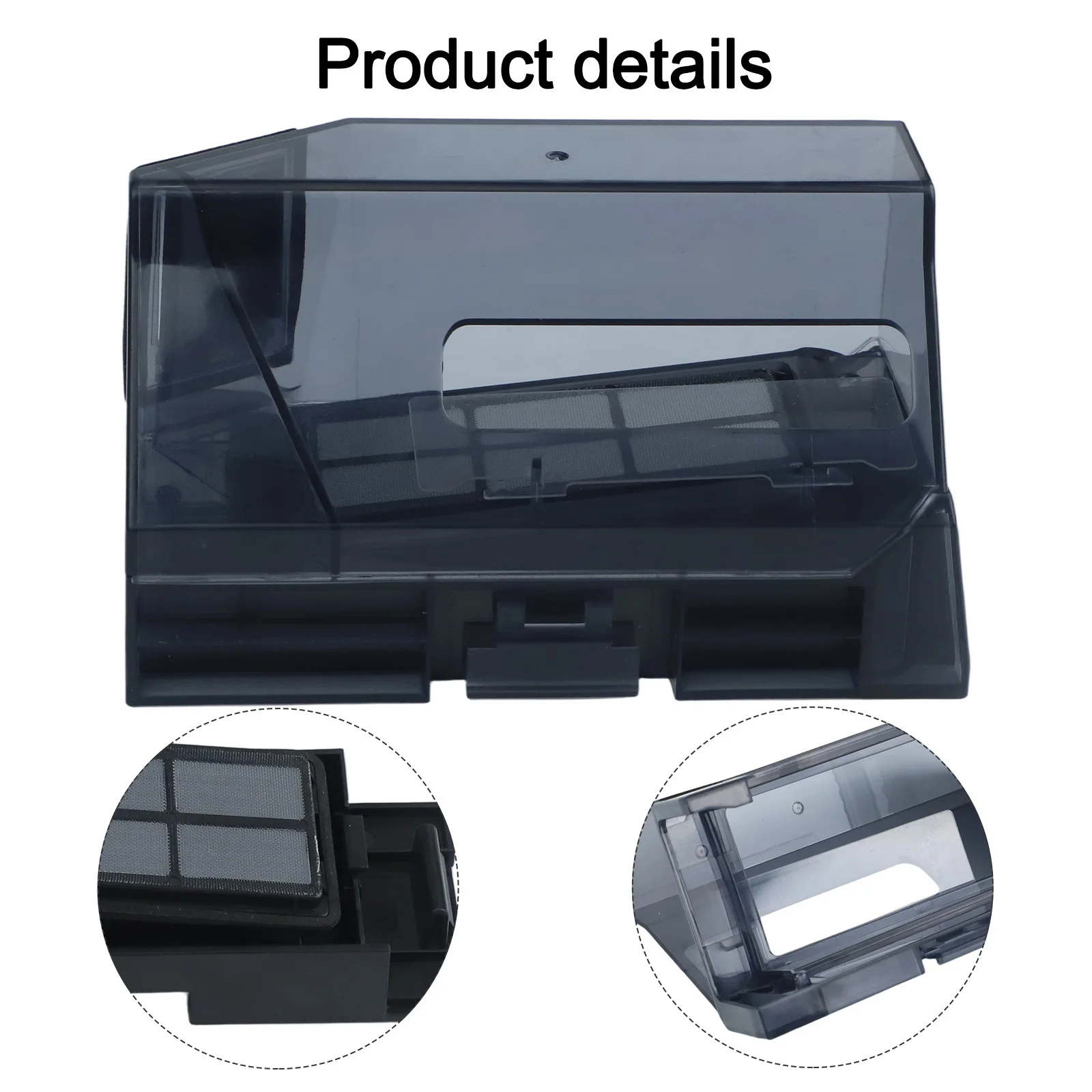 

Аксессуары из материала ABS серого цвета для серого контейнера для мусора Ecovacs, высококачественные материалы, аксессуары для уборки дома