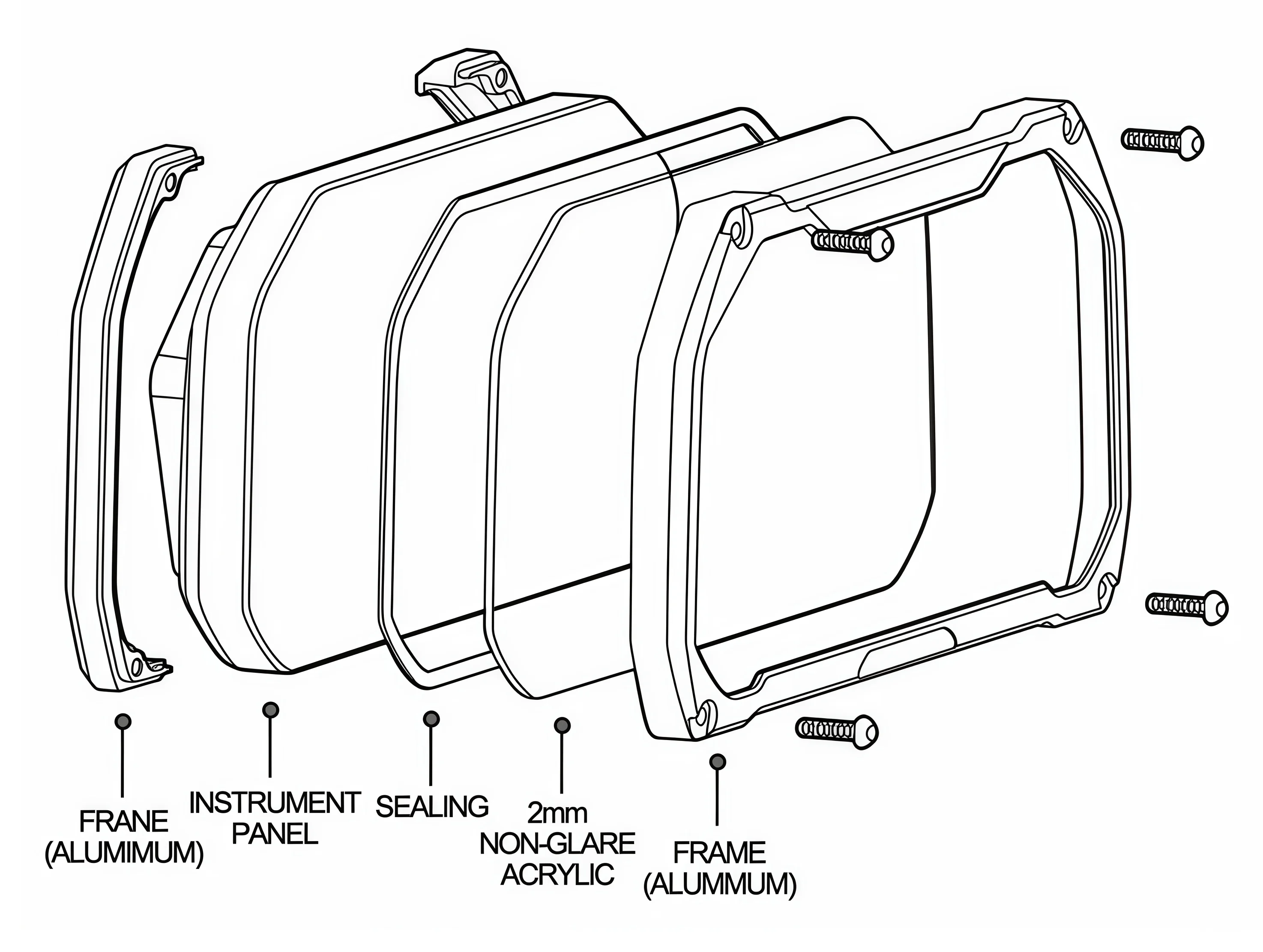 

Instrument screen cover For BMW S1000XR S1000RR F850GS F900XR F900R F850GS F750GS Motorcycle Accessories