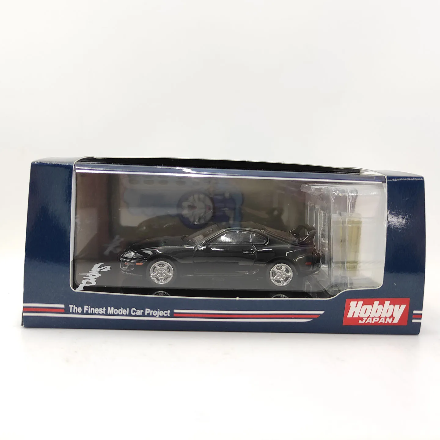 Diecast HOBBY JAPAN 1:64 Scale SUPRA RZ (A80) with Engine Display Alloy Car Model