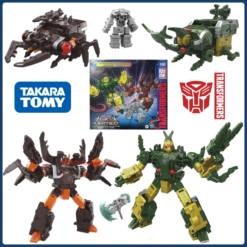 In stock Transformers Destruction Collection Danmaku & Butcher Anime Characters Action Figures Models Toys Promotional Gifts