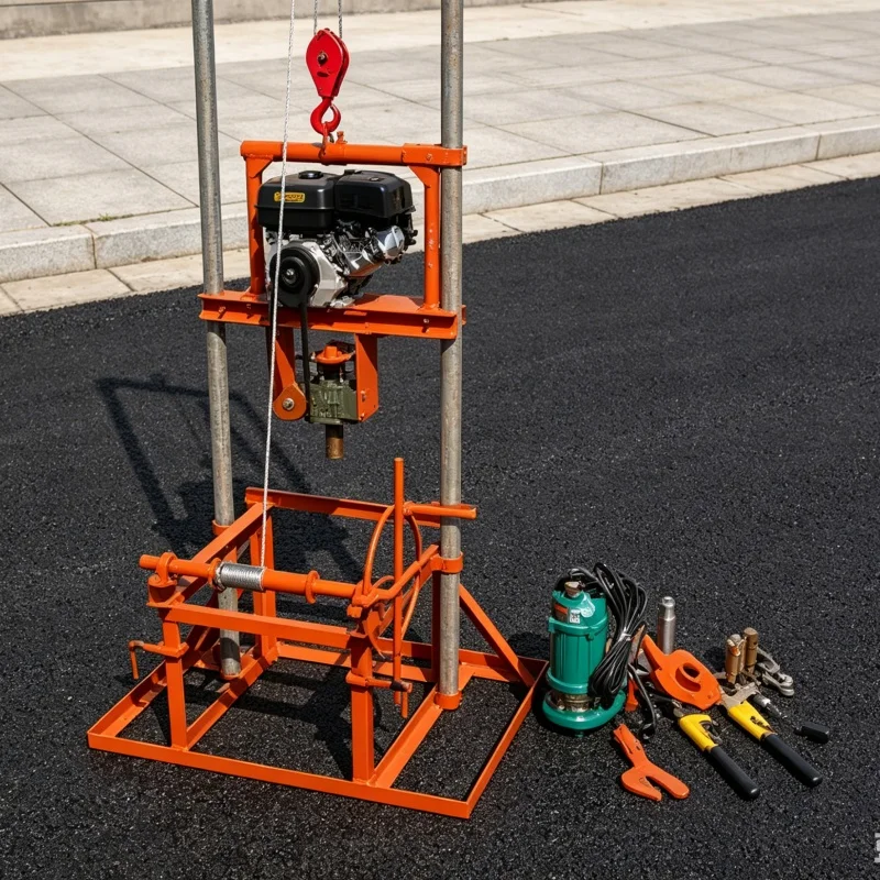 Customized Best-selling Water Well Drilling Rig With Wide Positive Reviews, CE Certified Small Agricultural Drilling Machinery
