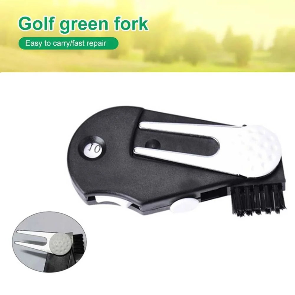 

Tool Golf Pitch Repairing Training Aids Ball Fork Score Counter Golf Pitch Accessories Green Fork Golf Divot Repair Tool