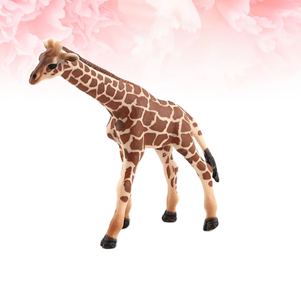 

1pc 32G Giraffe Lifelike Giraffe Figure Animal Kids Cognitive Development Creative Office Decoration