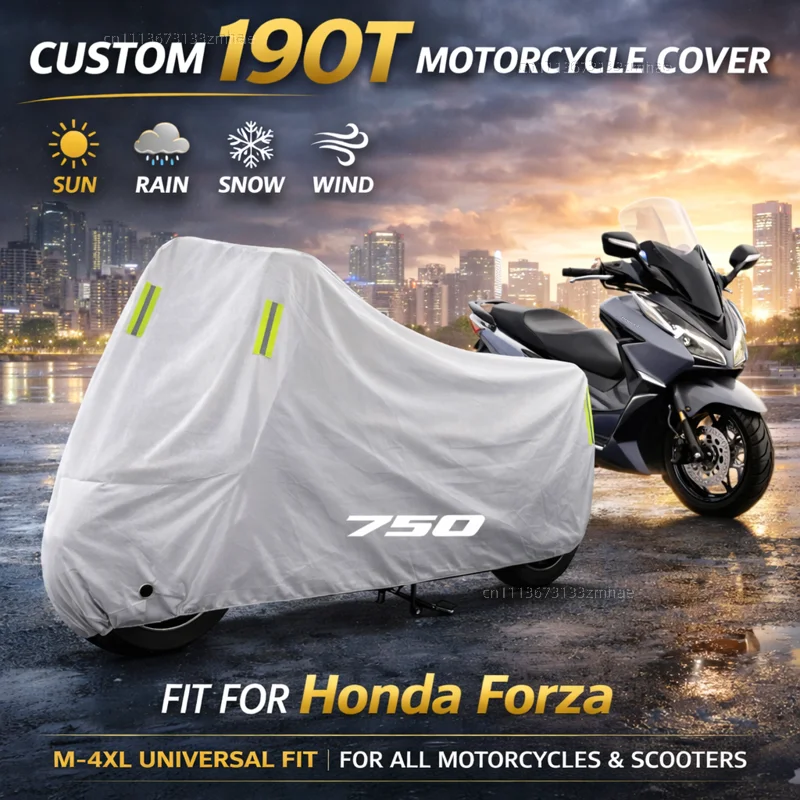 

Чехол для мотоцикла Honda X-ADV 750 XADV750 Forza 750 Forza750, водонепроницаемый, защитный от УФ-излучения, от дождя, пыли и солнца, всепогодный чехол