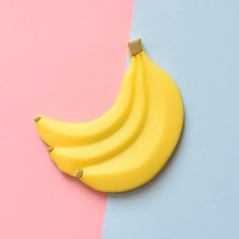 9pcs Cute Cartoon Fruit Magnets: Add Colorful Fun to Your Fridge with Creative Soft Rubber Stickers!