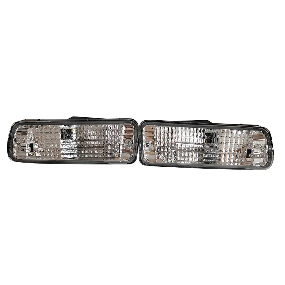 

2 шт., хрустальный противотуманный бампер, противотуманные фары для Toyota Land Cruiser Prado Fj70 Fj75 1993, противотуманные фары дальнего света