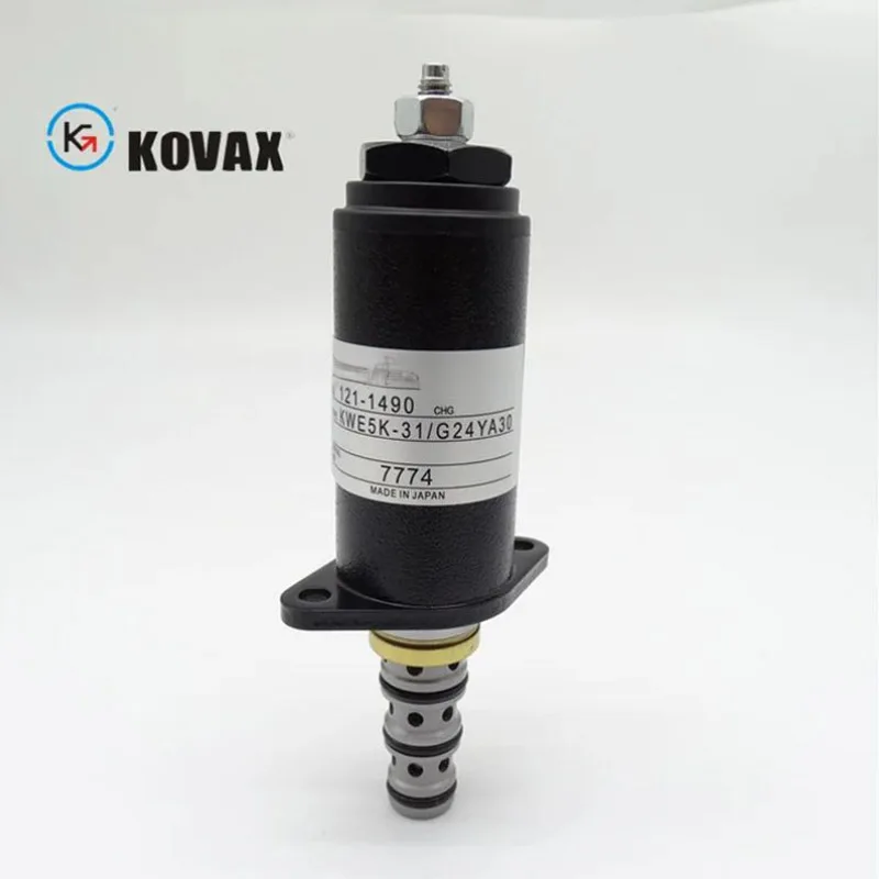 

121-1490 Solenoid Valve KDRDE 5K-31/G24YA30 for Excavator Parts Solenoid