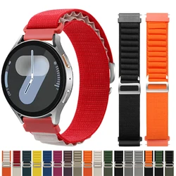 Alpine Loop For Samsung Galaxy Watch 7 6 5 4 44mm 40mm Sport Nylon Strap 22 20mm Watch Band For Samsung Galaxy 6 Classic  Correa