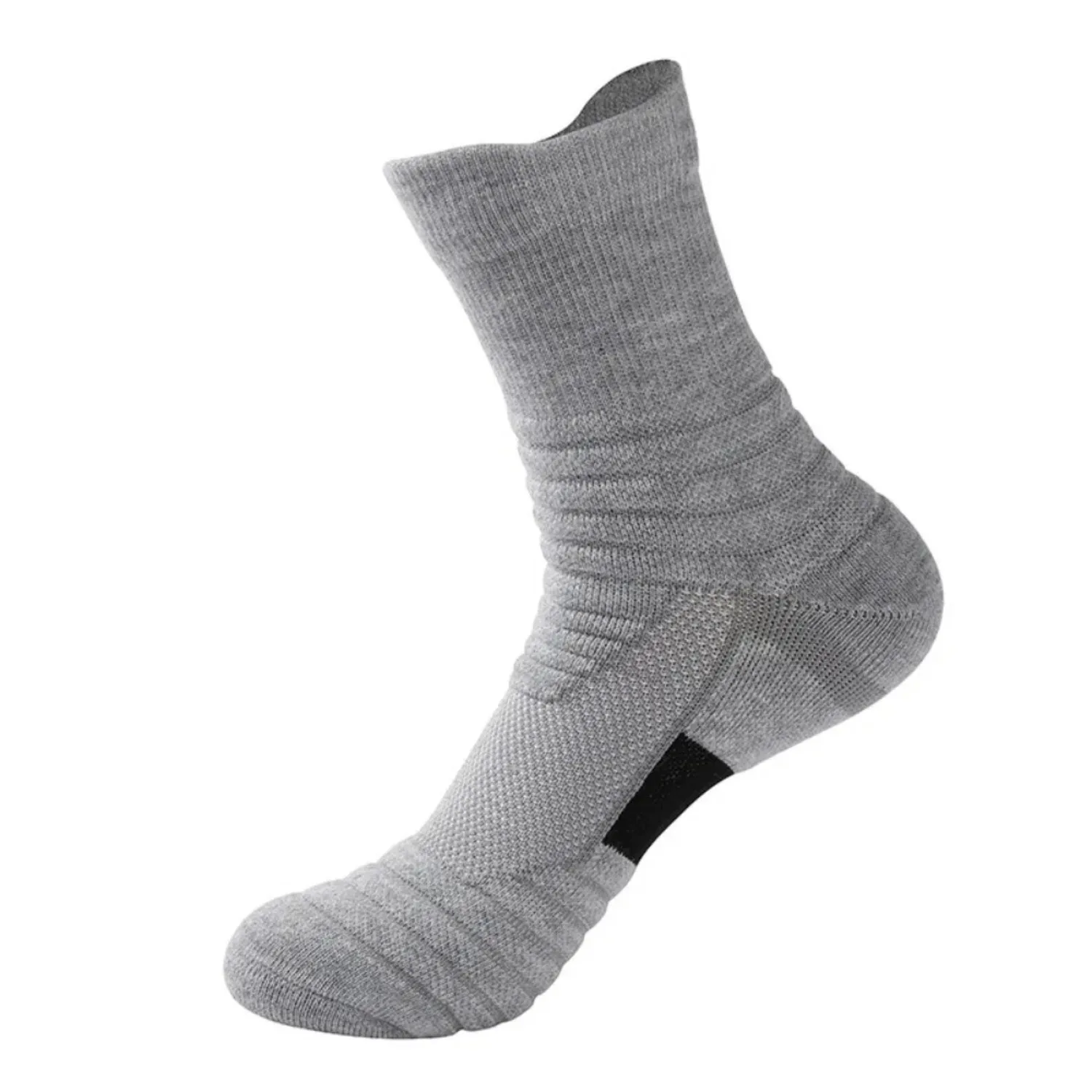 3 Paar Herren-Komfortsocken mit Polsterung für Sport und Outdoor-Aktivitäten – Detail 9