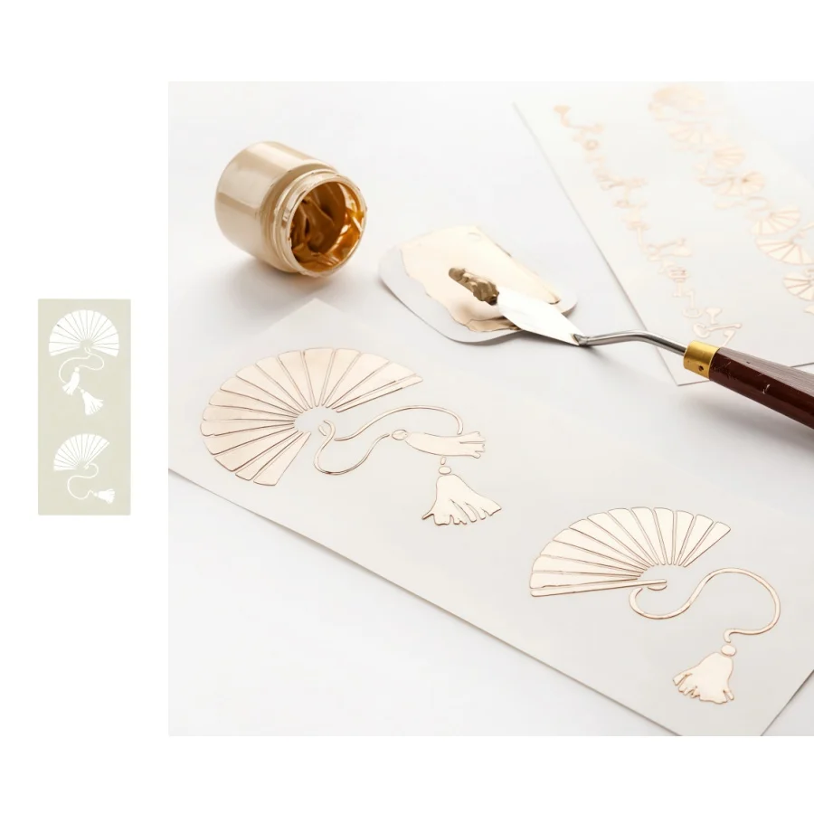 Vielseitige Hochzeits-Schablonen: Romantische Blumen-, Herz-, Ring-, Umschlag-, Schlüssel- und Fächer-Muster-Stanzformen für Kartenherstellung, Scrapbooking und DIY-Basteln