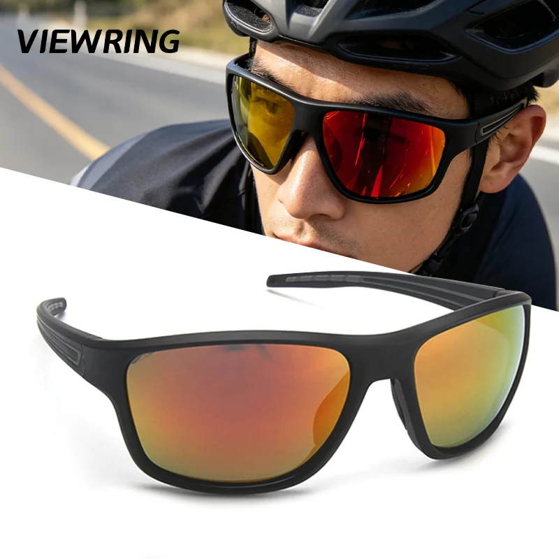 MJYIWANG Polarized Sunglasses For Outdoor Sports Protection Lightweight TR90 Camping Fishing Skiing Outdoor Adventure Glasses