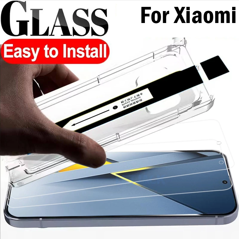 

1-3 шт., без пыли, простая установка, закаленное стекло для Xiaomi Poco F8 Ultra, защитная пленка для экрана Poco F8 Pro HD
