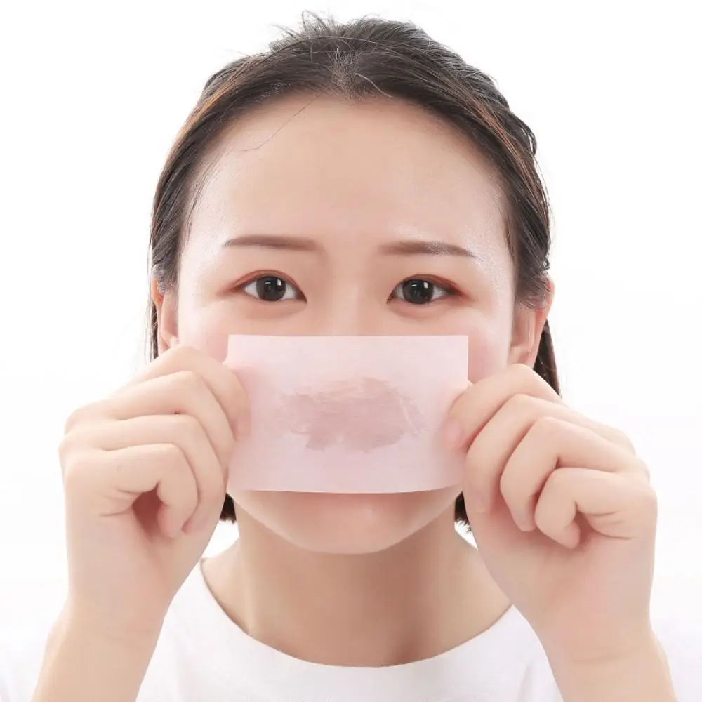 100Pcs Oil Removal Face Oil Blotting Paper Anti-grease Oil Control Oil Control Film Lavender Makeup Tool Facial Tissue Women Men