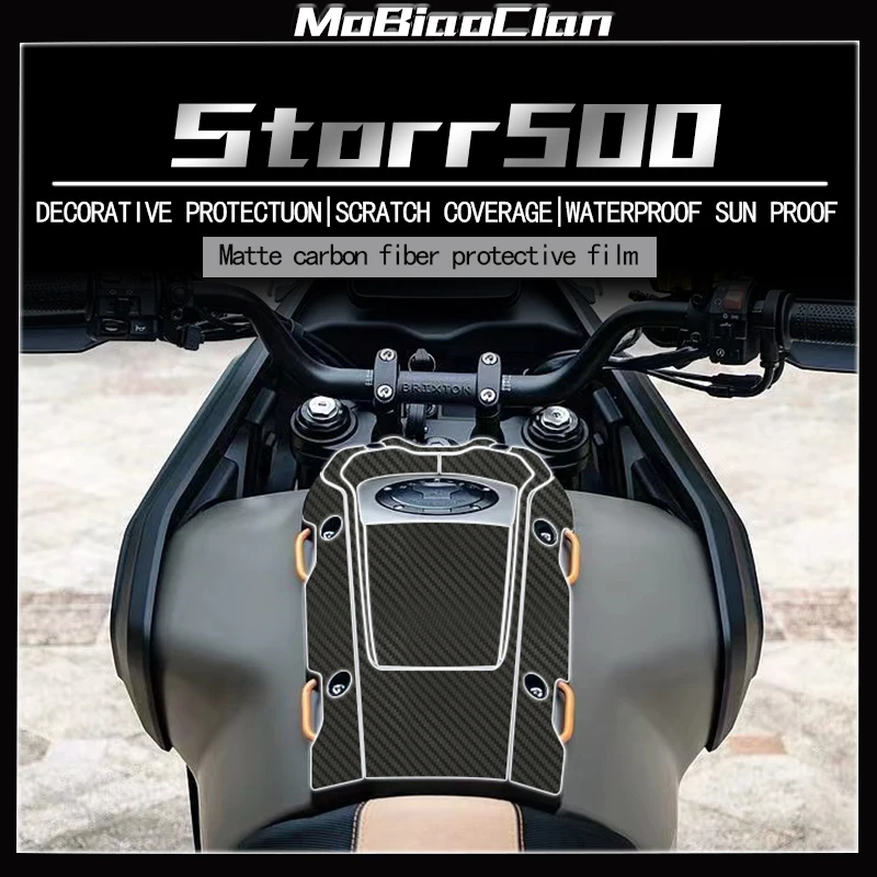 

For GAOKIN Storr500 STORR 500 2024 Modification 3D carbon fiber protective stickers body decoration stickers accessories