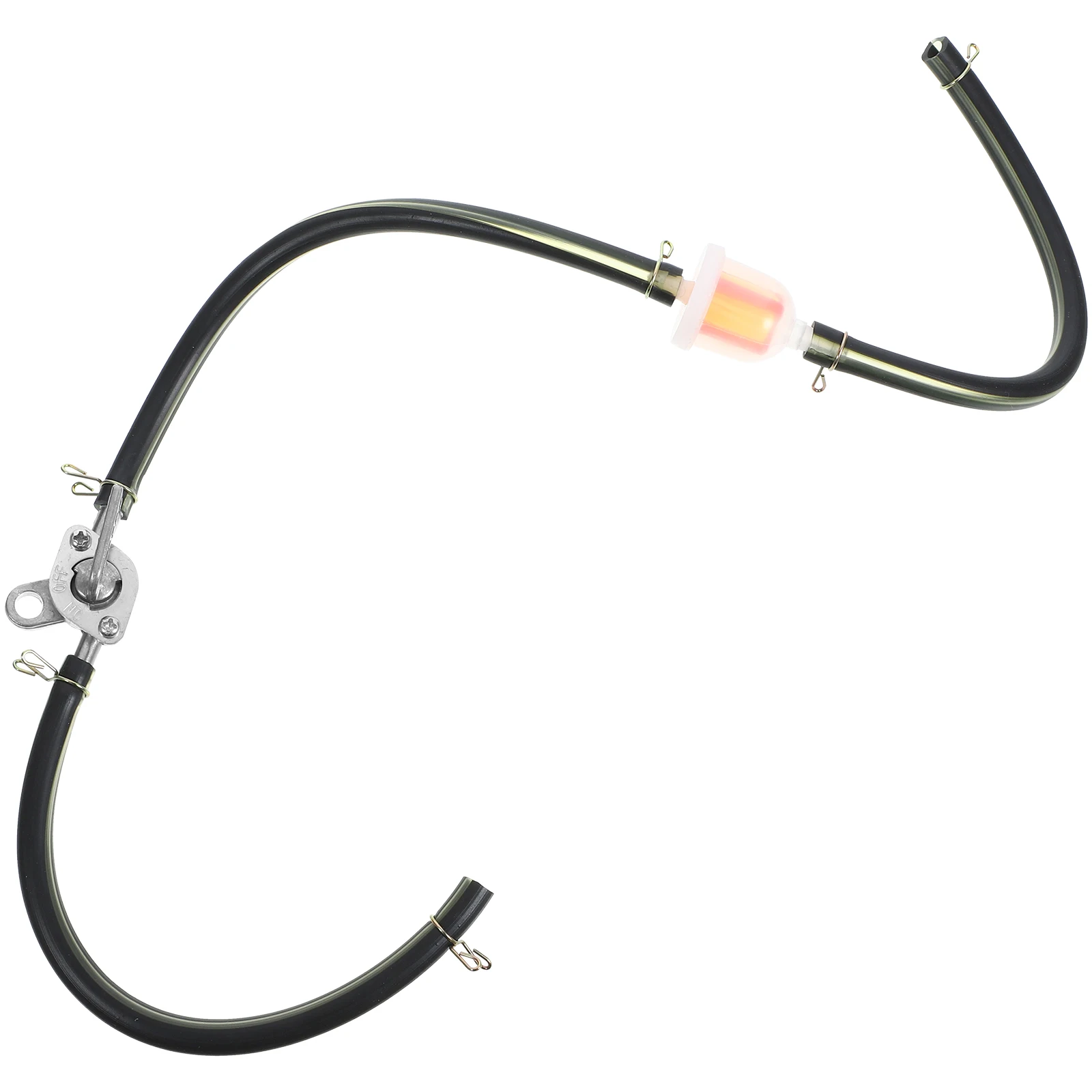 

Oil Filter with Pipe Gasoline Fuel Line Filters PVC Hose for Motorcycle Beach Quad Bike Universal Fit Sturdy Material Efficient