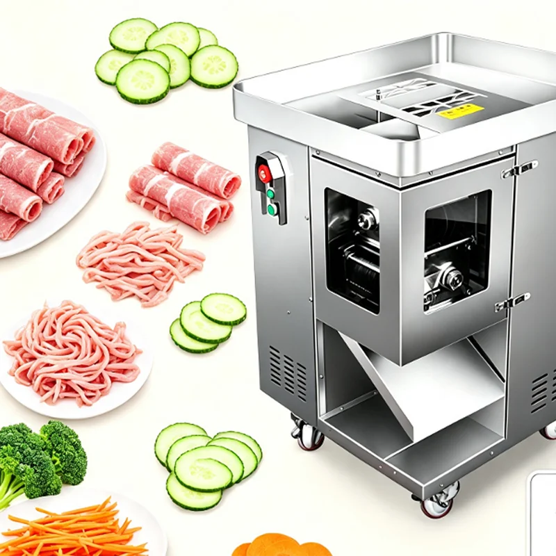 Catering Commercial Meat Processing Machine One Forming Shred Slicer Dicer All In One