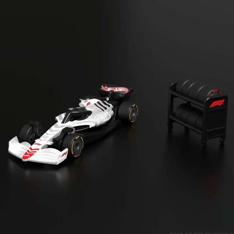 En stock Coleccionistas Hot Wheels Vehículos Hot Wheels Fórmula 1 Edición limitada Modelo enfocado por colector Modelos de automóviles con chasis totalmente metálico