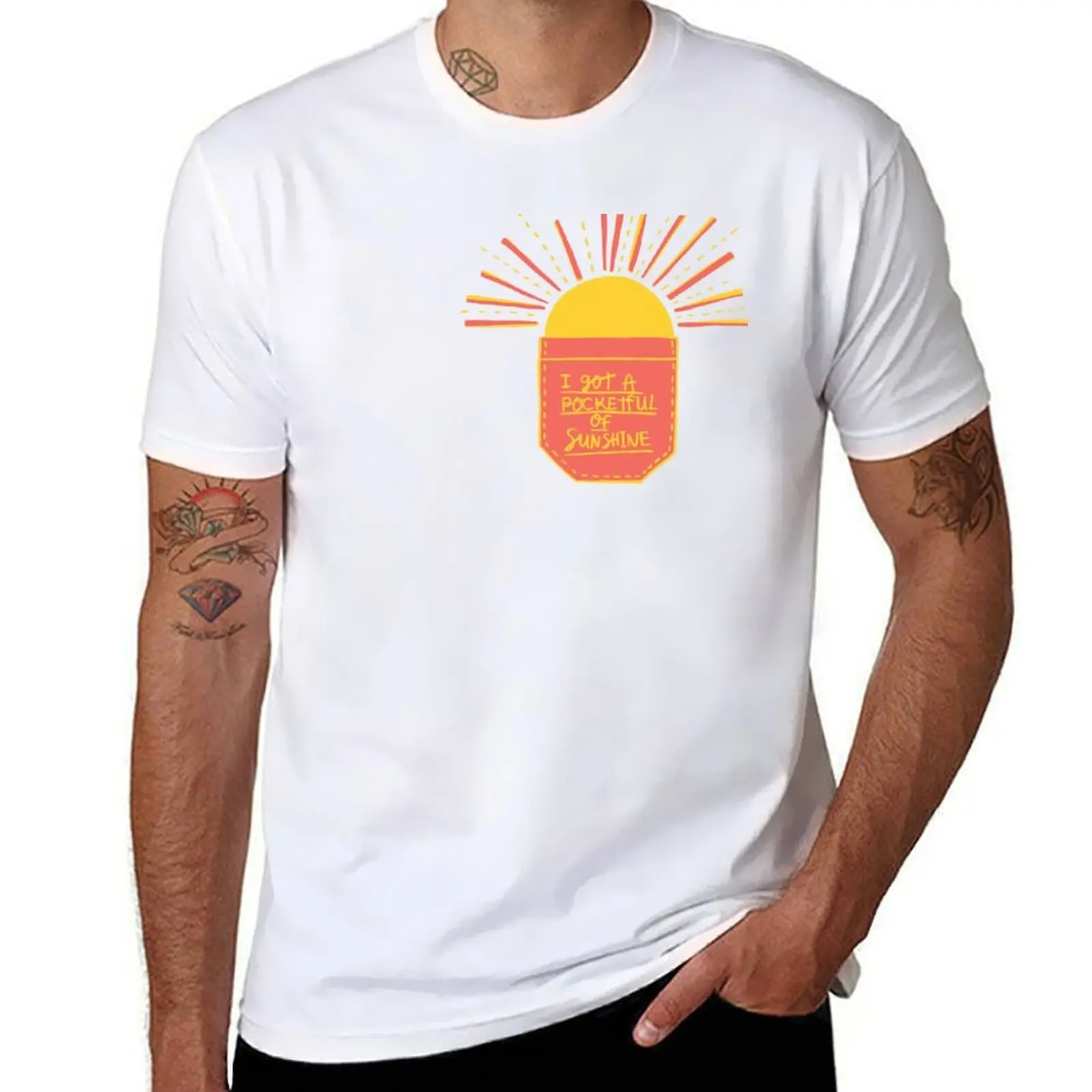 

Pocketful of Sunshine T-Shirt t shirt man cotton cotton t shirt pack T-Shirt