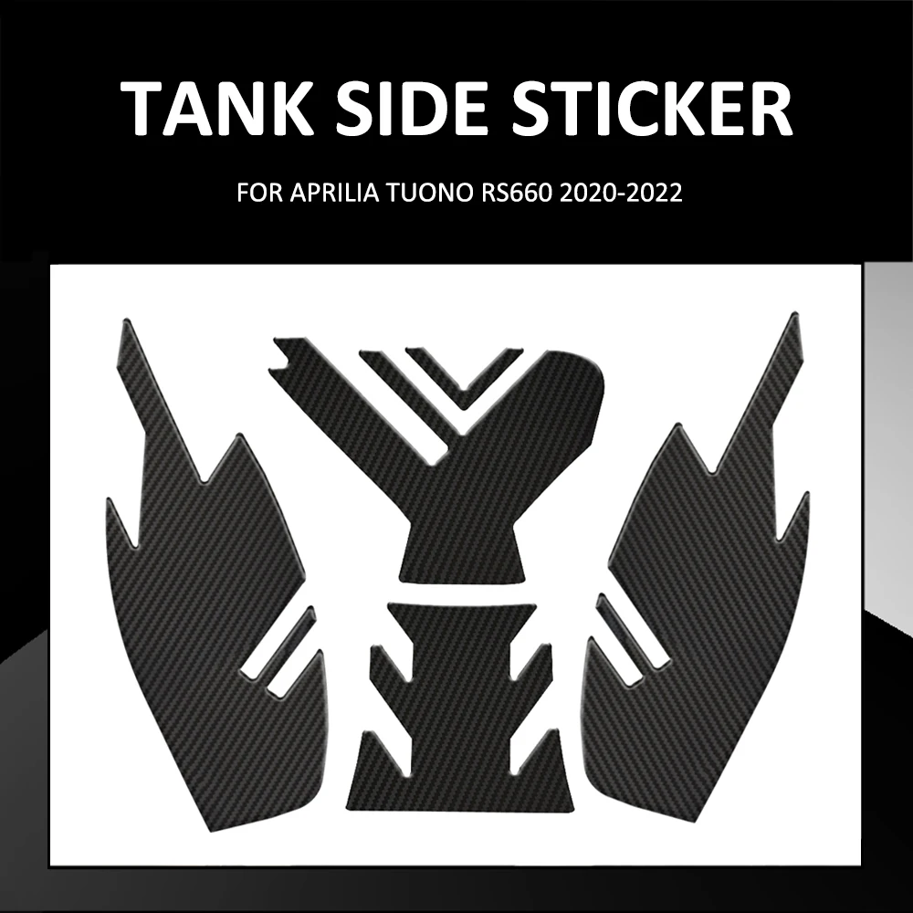 

For Aprilia Tuono RS660 RS 660 2020 2021 2022 Motorcycle Anti Slip Fuel Oil Tank Pad Side Knee Grip Decal Protector Sticker Pads