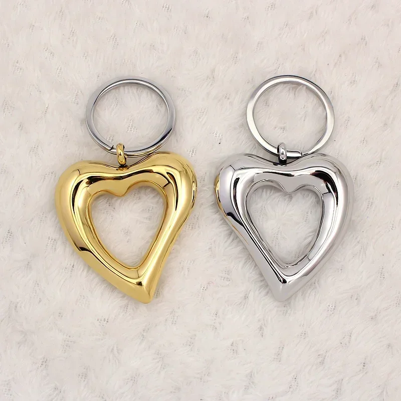 أقراط متدلية مجوفة من الفولاذ المقاوم للصدأ 316L ، حب على شكل قلب ، مطلية بالذهب ، مجوهرات مقاومة للماء ، أنيقة ، عالية الجودة ، جديدة