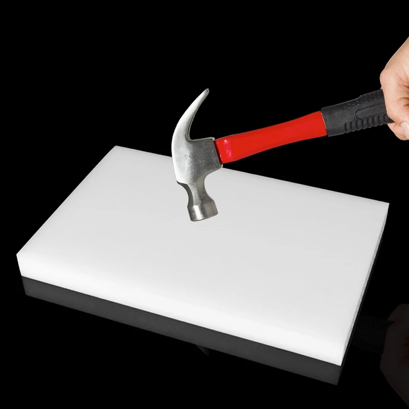 الغذاء الصف PP صفائح بلاستيكية لوحة بيضاء 2-20 مللي متر سمك 100-500 مللي متر مقاومة للاهتراء لتقوم بها بنفسك قطع الحجم #4