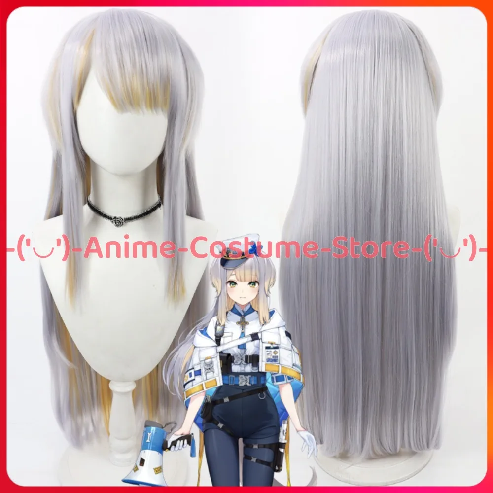 

NIJISANJI VTuber Mitarashi Dan Dog Shikiba Ruri Косплей Парик Аниме Персонаж Хэллоуин Карнавальный костюм для вечеринки Парики Синтетические волосы