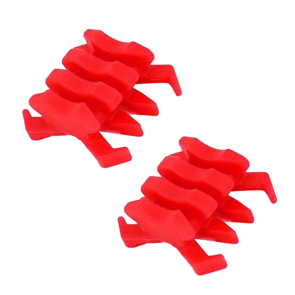 

2 Pieces Rubber Limb Vibration Dampener for Compound Bow Red/Black/Blue